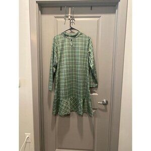 Isaac Mizrahi Live! Green Jacquard Mock Neck Dress | 1X Petite | NWT